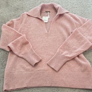 Free People Cashmere Pink Women's Sweater